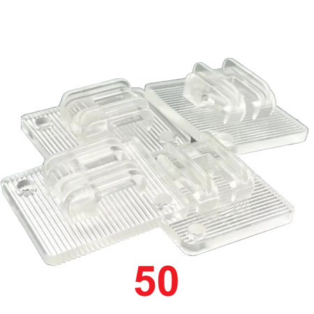 Zaczep haczyk do montażu siatka na balkon dla kota bez wiercenia 50 sztuk